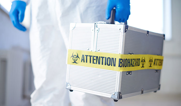 9 Examples of a Biohazard - Disaster clean-up and restoration services